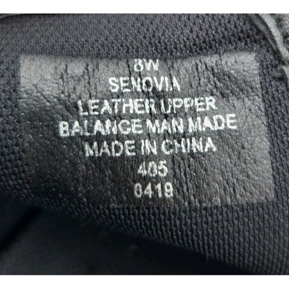 Easy Spirit Womens Senovia Ankle Boots Black Suede Leather Zip 8W 405 0419 Wide - Picture 9 of 9